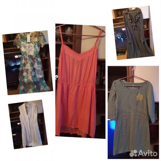 Большой пакет с женской одеждой 42,44