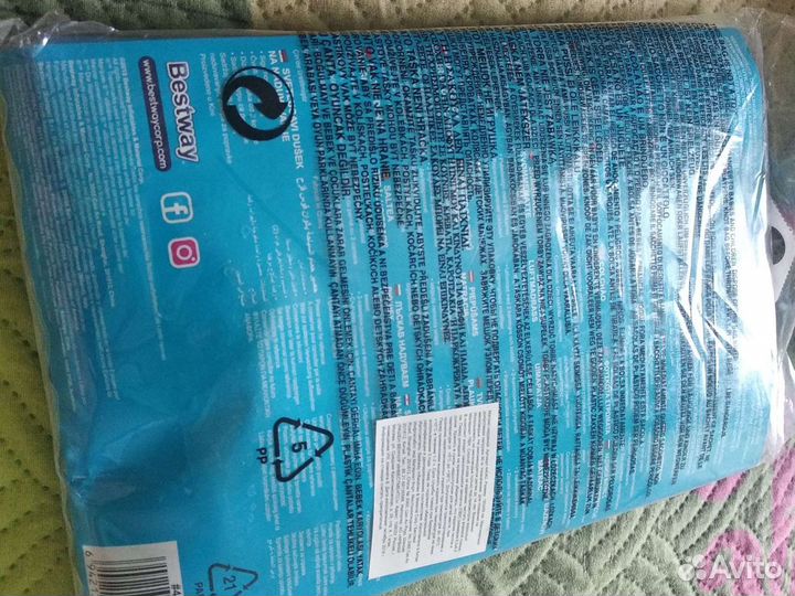 Новый надувной матрас Bestway 183*69 см