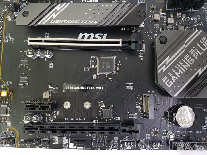 Мат. плата MSI B650 gaming plus wifi AM5 DDR5