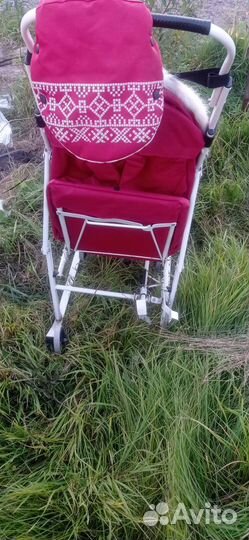 Детские санки коляска бу