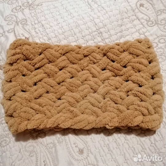 Снуды, пледы ручной работы