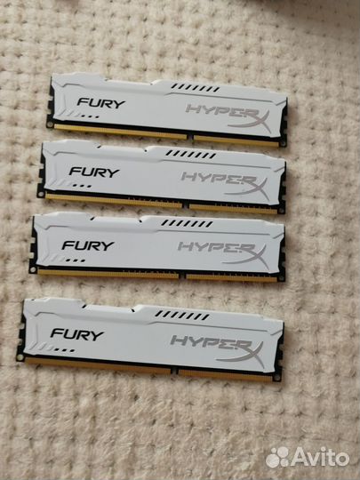 Озу HyperX fury 8gb