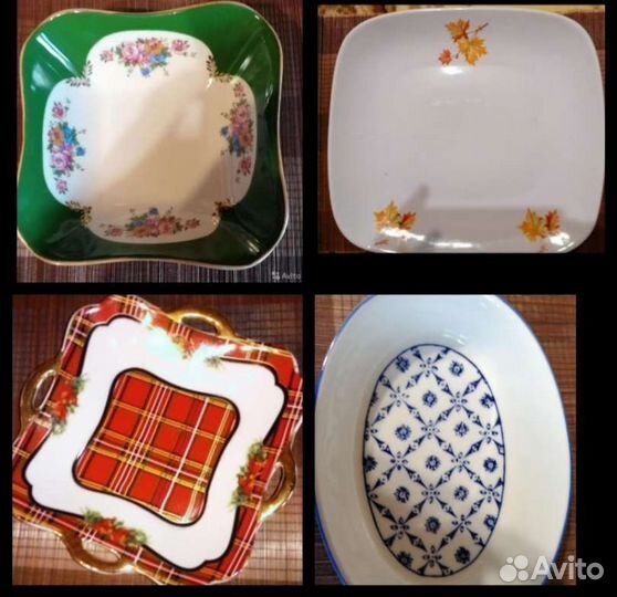 Блюда Дулево СССР и Rozenberg, Celebre