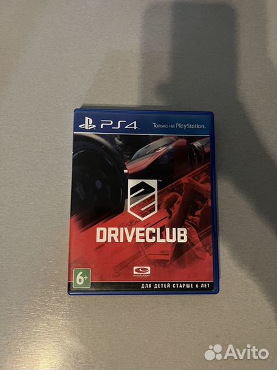 Игра Driveclub на ps4