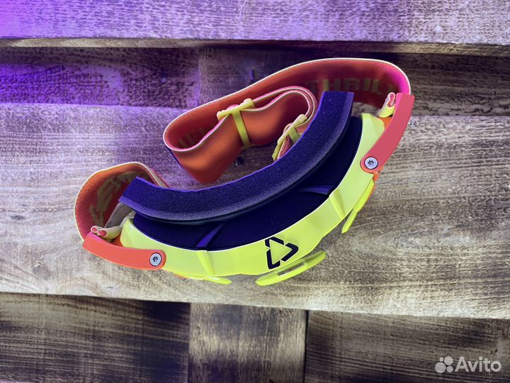 Очки Leatt Velocity 6.5 Citrus Light Grey