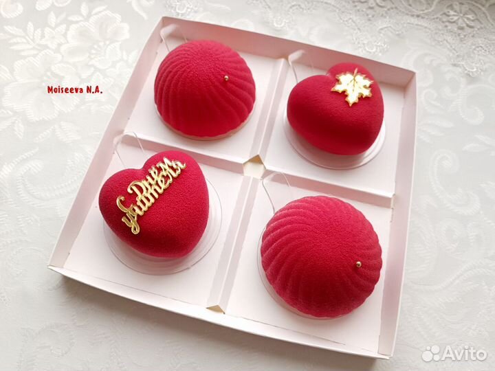 Муссовые десерты, зефирные букеты ко дню учителя