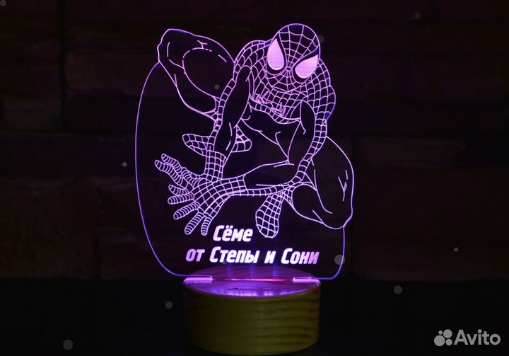 Ночник детский на подарок (светильник)