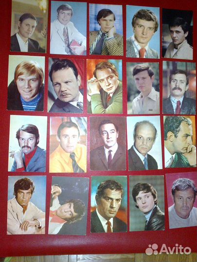 Открытки артисты и цветные