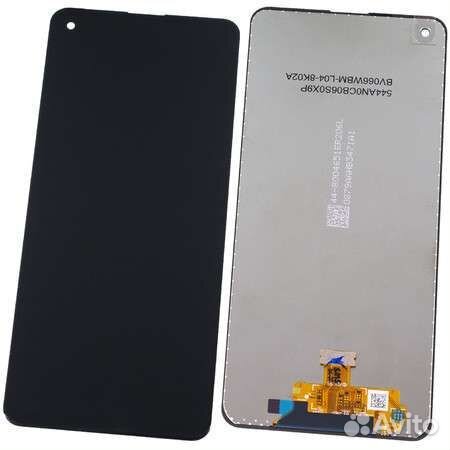 Дисплей для Samsung A217F (A21s) Черный