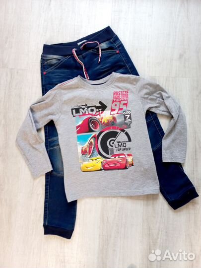 Пакет фирменной одежды на мальчика 116-122