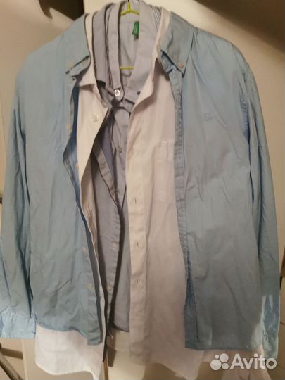 Брэндовые рубашки на мальчика р 146 - 152