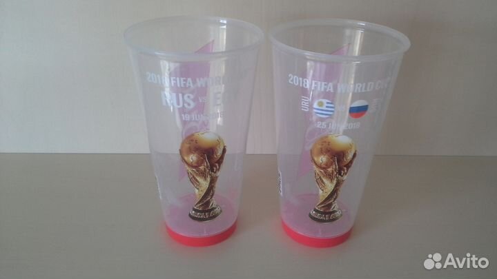 Стаканы с чемпионата мира по футболу 2018