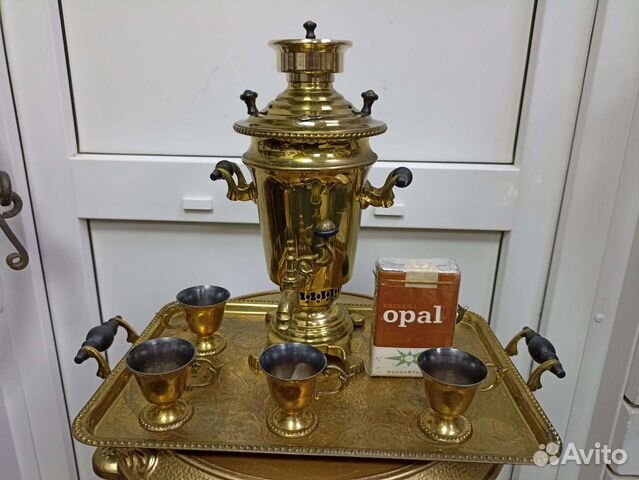 Самовар Мини.винтаж.латунь.коллекция