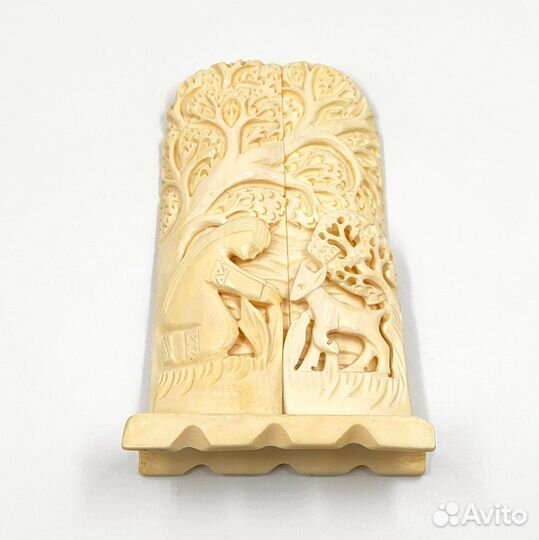 Статуэтка резьба по кости