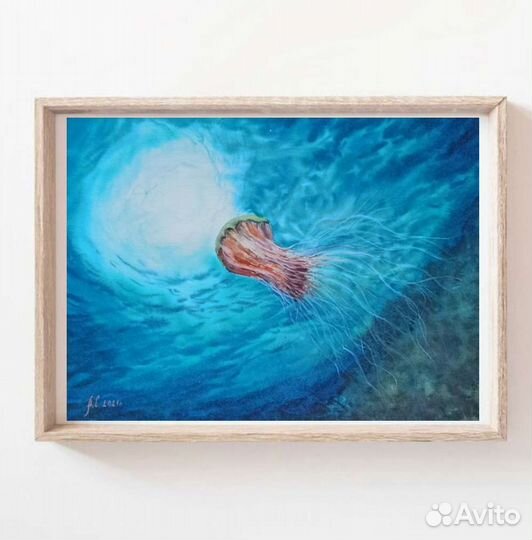 Картина акварелью 