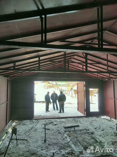 Гараж металлический