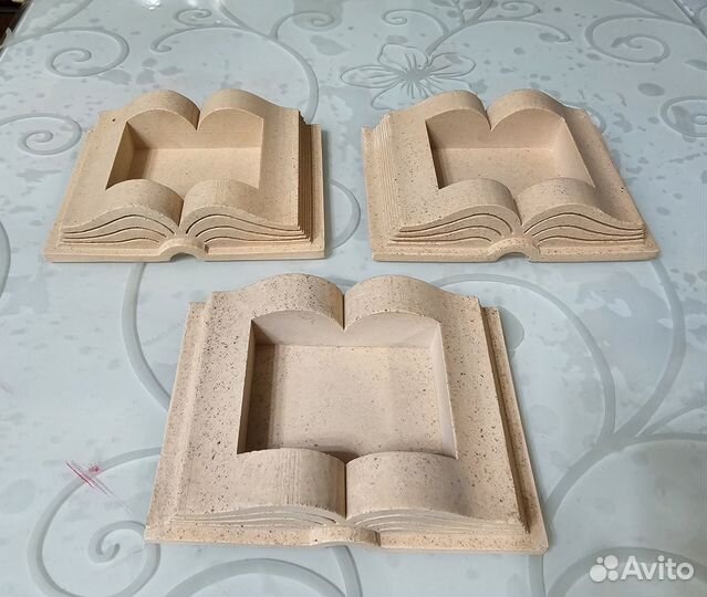 Гипсовое кашпо 