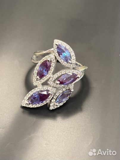 Серьги комплект золото бриллианты