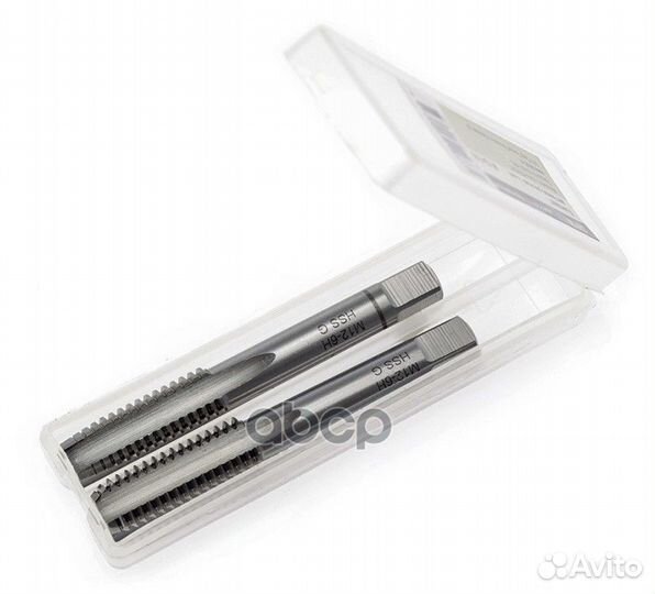 Комплект метчиков ручных 2 шт HSS4341 M8*1.0