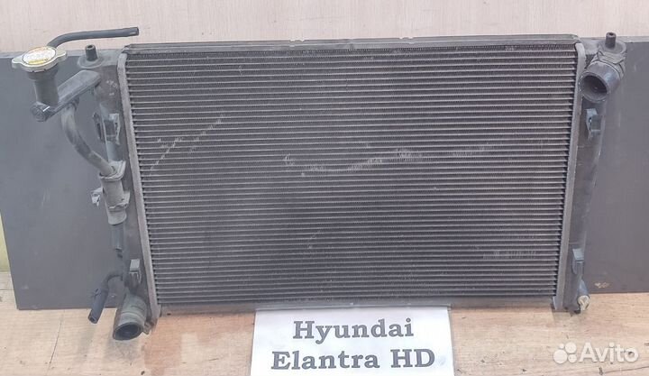 Радиатор основной 1.6б АКПП Hyundai Elantra HD, 08