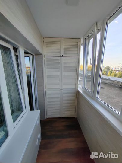 Остекление и обшивка балконов, окна