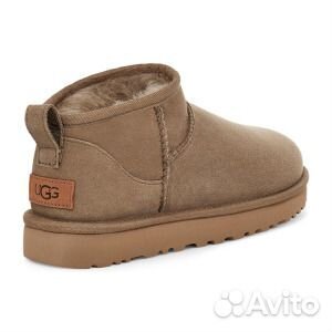 Угги женские Ugg Classic Ultra Mini, коричневый