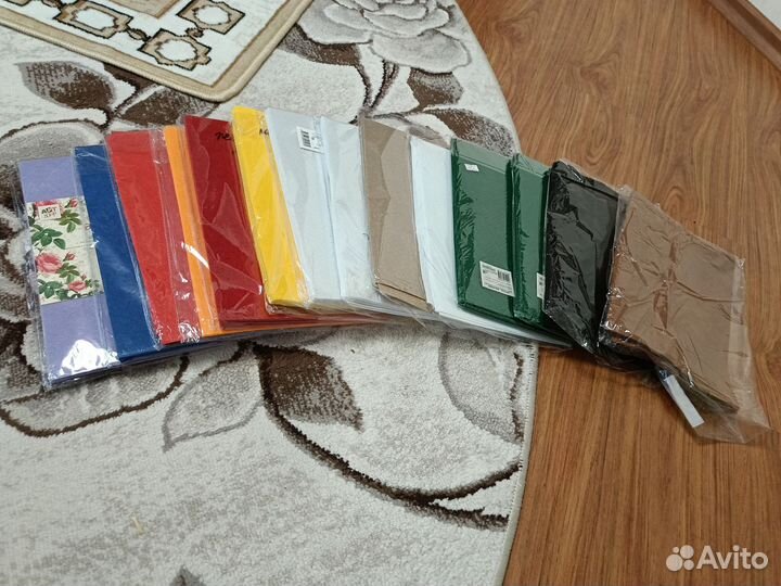 Фетр мягкий, жесткий