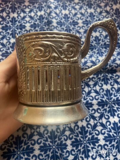 Чайный набор и подстаканник СССР