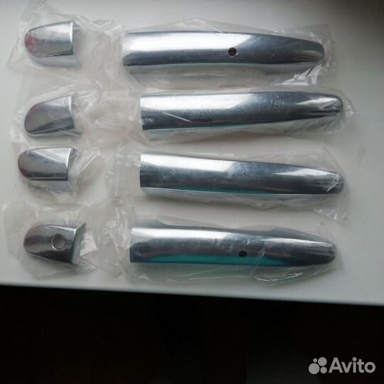 Накладки хром на ручки дверей mazda CX 5