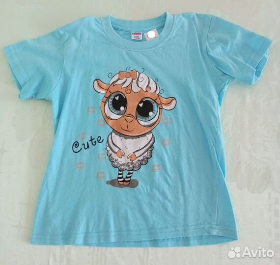 Футболка Cute для девочки (рост 110 )