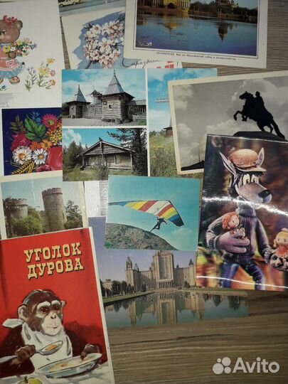 Открытки и календари времен СССР