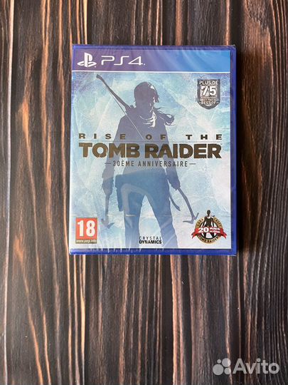 Rise of the tomb raider ps4 диск