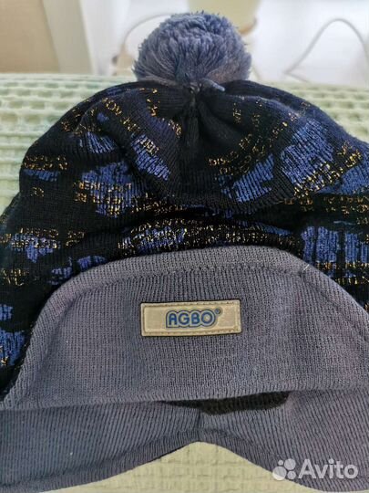 Шапка демисезонная для мальчика 3-5 лет