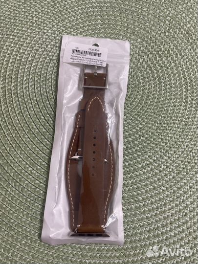 Кожаный ремешок apple watch новый