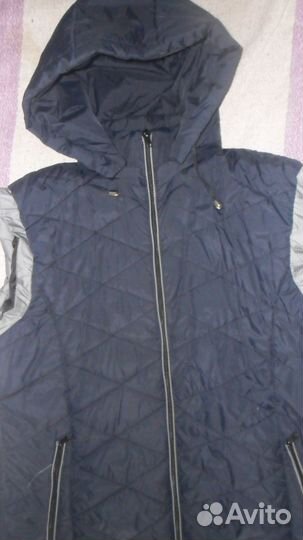 Утепленный жилет женский 56