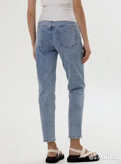 Джинсы для беременных I love mum