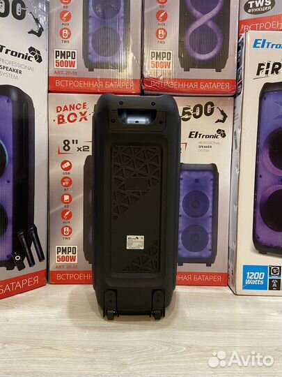 Блютуз колонка Eltronic 20-58 караоке (Новая)