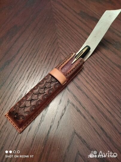 Футляр для ручек кожаные