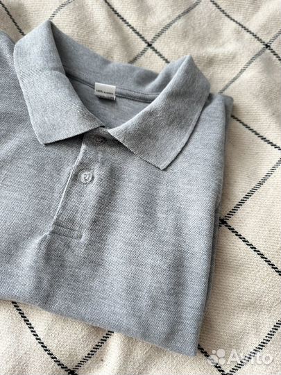 Футболка поло с длинным рукавом