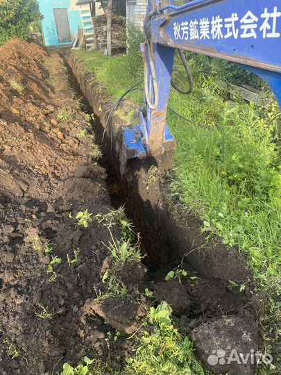 Услуги миниэкскаватора