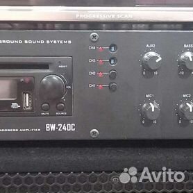 Fede Усилитель звук. PA 20, 20+20W stereo or 40W mono - 4 , размер 105x89x80 mm