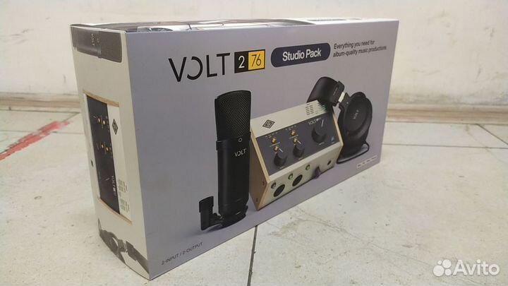 Комплект Universal Audio Volt 276 Studio Pack
