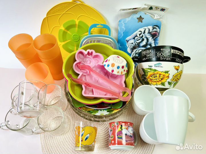 Посуда кухонная утварь листай