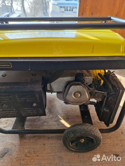 Генератор бензиновый 6.5 квт бу