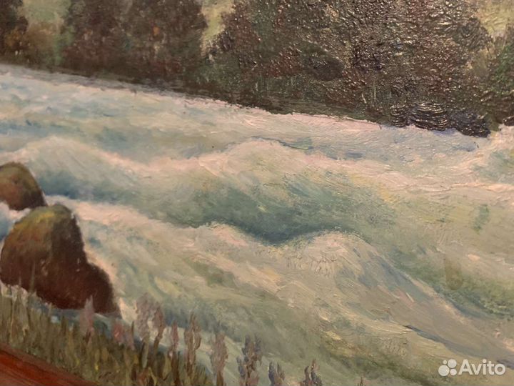 Большая Картина маслом СССР 86х47