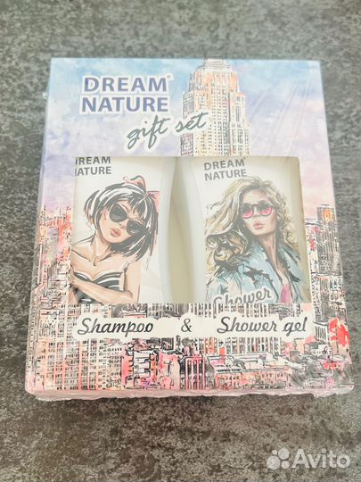 Новый набор шампунь+гель для душа женский