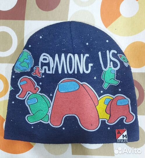 Шапка among Us