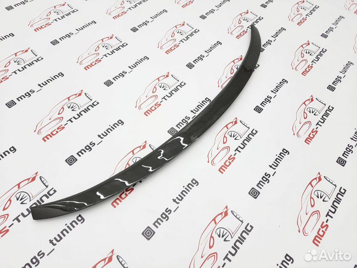 Спойлер на BMW X4 series F26 M-Perfomance Карбон
