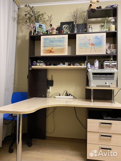 Угловой письменный компьютерный стол бу