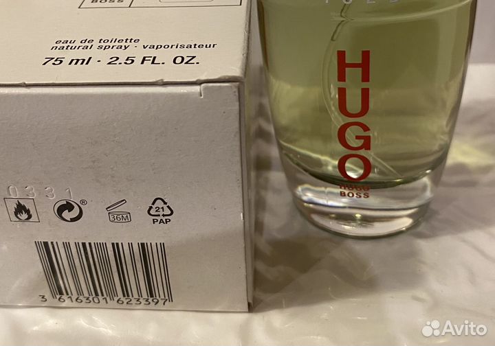 Hugo boss Hugo ised, edt 75ml